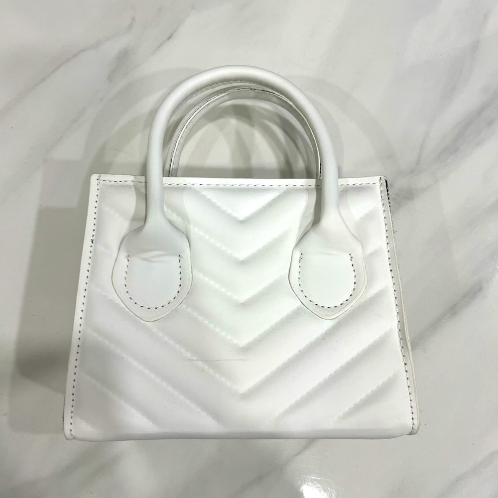 White Mini Cross Body or Bag
